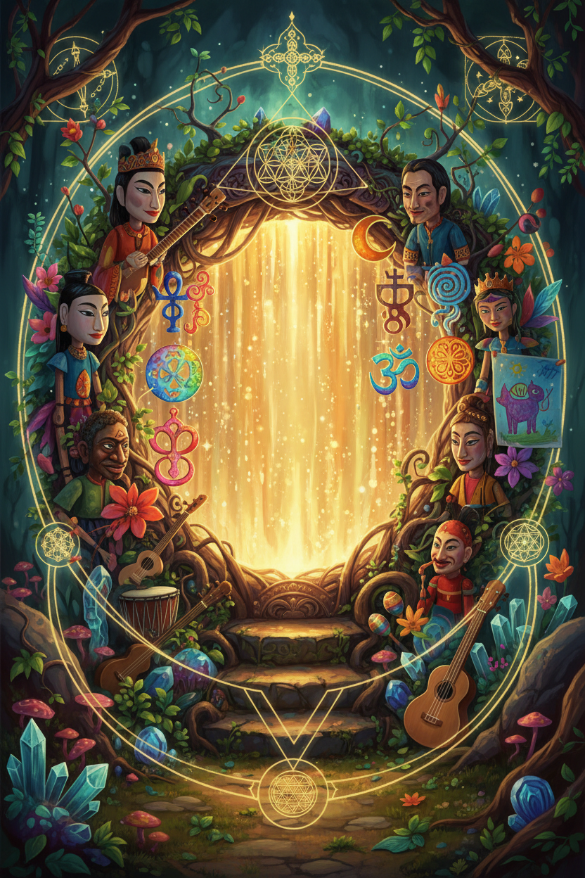 The Art Bridge Course ~ All Year, All Ages Home School Curriculum ~ for Magical Parenting